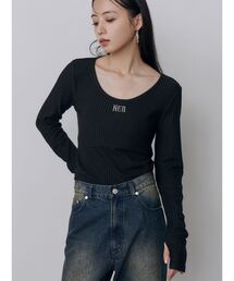 MURUA | テレコブラッシュトップス 秋服(Tシャツ/カットソー)
