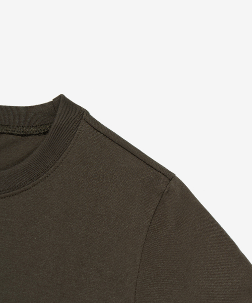 CARGOBROS FOR WOMAN(カーゴブロスフォーウィメン)の「ミニマルヴィンテージフラッグカーゴウーマン半袖Tシャツ(カーキ)(Tシャツ/カットソー・レディース・その他・MEDIUM/SMALL)」の5枚目の写真