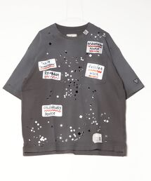 STUDIOUS(�X�e���f�B�I�X)��EMBELLISHED STICKER TEE(T�V���c/�J�b�g�\�[)