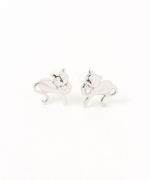 ポージングキャット樹脂ピアス / 1051812