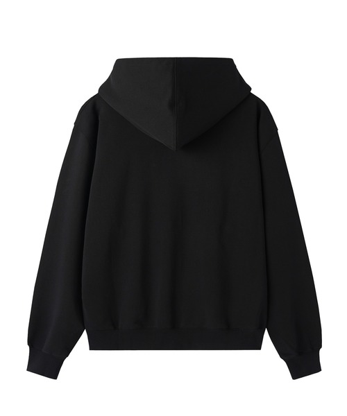 Openyard(オープンヤード)の「『Openyard/オープンヤード』RIVET HENLEY HOODIE/リベットヘンリーフーディーパーカー(パーカー・メンズ・グレー/ブラック・M/L)」の12枚目の写真