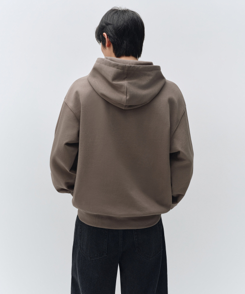 MUSINSA STANDARD（ムシンサスタンダード）の「オーバーサイズフードパーカースウェットシャツ[トープ]（スウェット・メンズ・その他・LARGE/X-LARGE/SMALL/MEDIUM/2XL/3XL）」の3枚目の写真