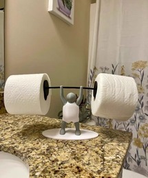 CELENA BEATS（セレナビーツ）の「ウエイトリフティングトイレットペーパースタンド（バス/トイレグッズ）」