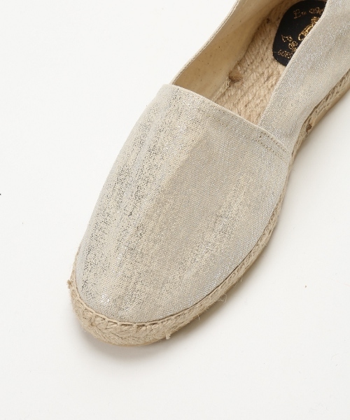 Spick & Span（スピックアンドスパン）の「La Maison de Lespadrilleスリッポンエスパ◆（スリッポン・レディース・ブラック/ゼブラ/シルバー系その他/ドット・36/37/38/35）」の9枚目の写真