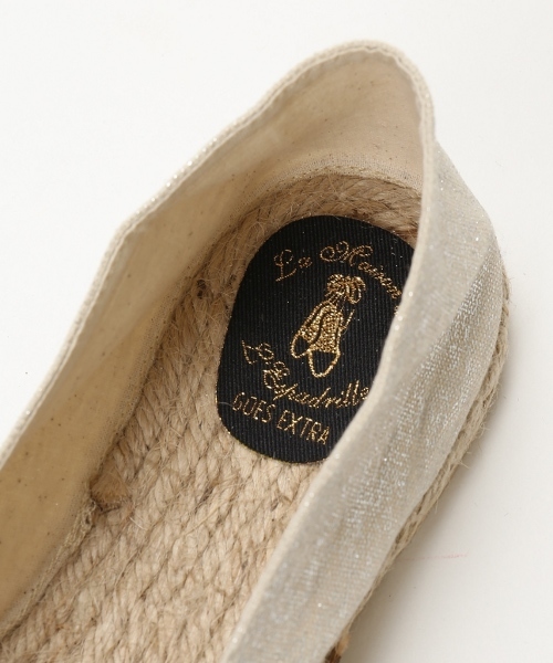 Spick & Span（スピックアンドスパン）の「La Maison de Lespadrilleスリッポンエスパ◆（スリッポン・レディース・ブラック/ゼブラ/シルバー系その他/ドット・36/37/38/35）」の13枚目の写真