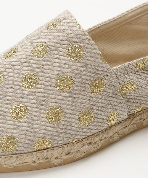 Spick & Span（スピックアンドスパン）の「La Maison de Lespadrilleスリッポンエスパ◆（スリッポン・レディース・ブラック/ゼブラ/シルバー系その他/ドット・36/37/38/35）」の16枚目の写真