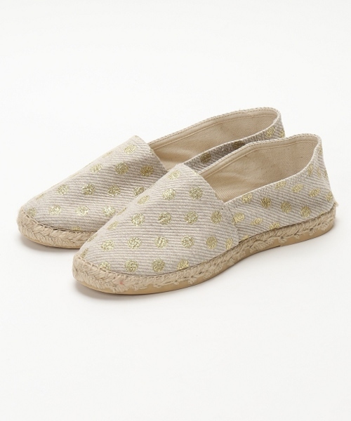 Spick & Span（スピックアンドスパン）の「La Maison de Lespadrilleスリッポンエスパ◆（スリッポン・レディース・ブラック/ゼブラ/シルバー系その他/ドット・36/37/38/35）」の11枚目の写真