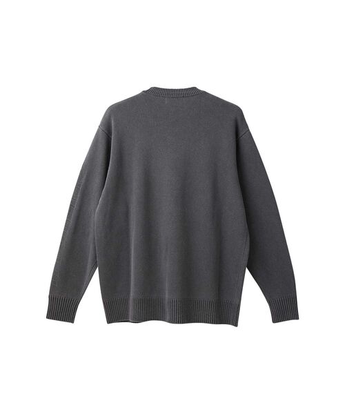 HYSTERIC GLAMOUR(ヒステリックグラマー)の「SEE NO EVIL セーター(ニット/セーター・メンズ・ダークインディゴブルー/ブラック・SMALL/MEDIUM/LARGE/X-LARGE)」の5枚目の写真