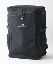 【Lee/リー】【容量29L 撥水ポリエステル素材を使用】ボックスリュックB 大容量 通勤 通学 部活 アウトドア Dカン付き