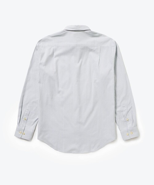 LACOSTE(ラコステ)の「イージーケア加工 ロンドンストライプ ストレッチボタンダウン長袖シャツ(シャツ/ブラウス・メンズ・ライトブルー/ライトグレー・39/38/40/41)」の4枚目の写真