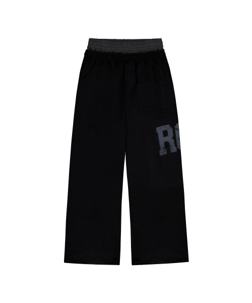 ROCKCAKE(ロックケーキ)の「RCK Layered Wide 2way Jogger - Black(スウェットパンツ・レディース・その他・X-SMALL/SMALL)」の5枚目の写真