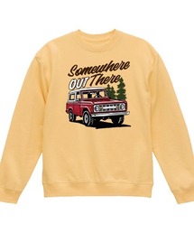 Ol' Basics(オール・ベーシックス) トレーナー レディース スウェット クラシックカー 車 イラスト ロゴ プリント スウェットシャツ スエット プルオーバー トップス アメカジ ユニセックス