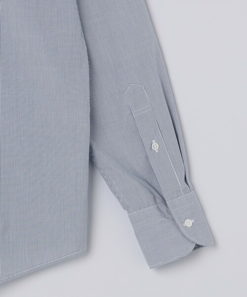 SHIPS(シップス)の「MADE IN JAPAN エステネージュ ワイドカラー シャツ(シャツ/ブラウス・メンズ・ネイビー/コバルトブルー・SMALL/MEDIUM/LARGE/X-LARGE)」の15枚目の写真