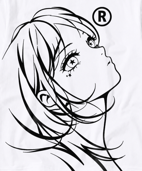 LAUGHER（ラファー）の「リン ロングスリーブTシャツ - ホワイト（Tシャツ/カットソー・レディース・ホワイト・MEDIUM/X-LARGE/LARGE）」の3枚目の写真