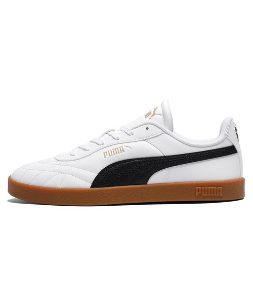 PUMA(プーマ)の「PUMA/プーマ スニーカー PUMA CLUB 2 INDOOR プーマ クラブ2 インドア 404464(スニーカー・レディース・ブラック/ホワイト・25.5cm/24.5cm/23.5cm/22.5cm/25.0cm/24.0cm/23.0cm)」の2枚目の写真