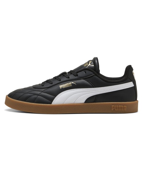 PUMA(プーマ)の「PUMA/プーマ スニーカー PUMA CLUB 2 INDOOR プーマ クラブ2 インドア 404464(スニーカー・レディース・ブラック/ホワイト・25.5cm/24.5cm/23.5cm/22.5cm/25.0cm/24.0cm/23.0cm)」の1枚目の写真