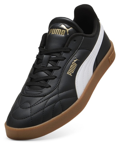 PUMA(プーマ)の「PUMA/プーマ スニーカー PUMA CLUB 2 INDOOR プーマ クラブ2 インドア 404464(スニーカー・レディース・ブラック/ホワイト・25.5cm/24.5cm/23.5cm/22.5cm/25.0cm/24.0cm/23.0cm)」の6枚目の写真