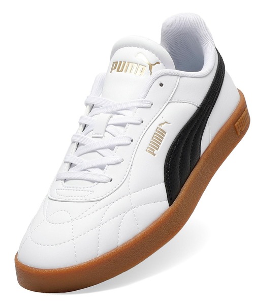 PUMA(プーマ)の「PUMA/プーマ スニーカー PUMA CLUB 2 INDOOR プーマ クラブ2 インドア 404464(スニーカー・レディース・ブラック/ホワイト・25.5cm/24.5cm/23.5cm/22.5cm/25.0cm/24.0cm/23.0cm)」の11枚目の写真