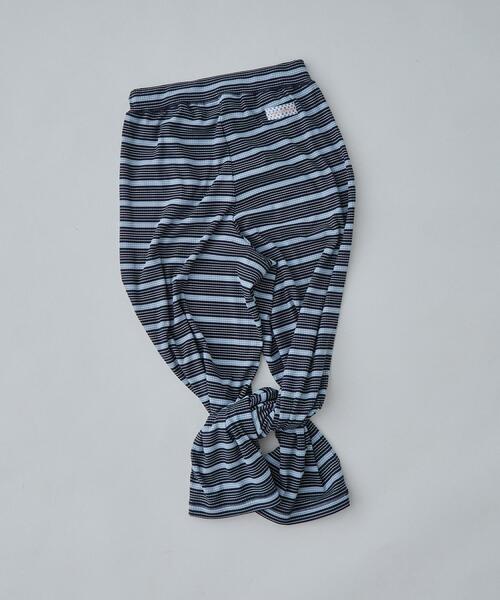 ALL NEW MART(オールニューマート)の「border easy pants / ボーダーイージーパンツ(その他パンツ・レディース・ライトブルー/レッド系1/カーキ・00)」の10枚目の写真