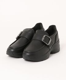 HAWKINS ホーキンス VERA 6.5 ヒールアップ ベルトスニーカー HW20420 BLACK