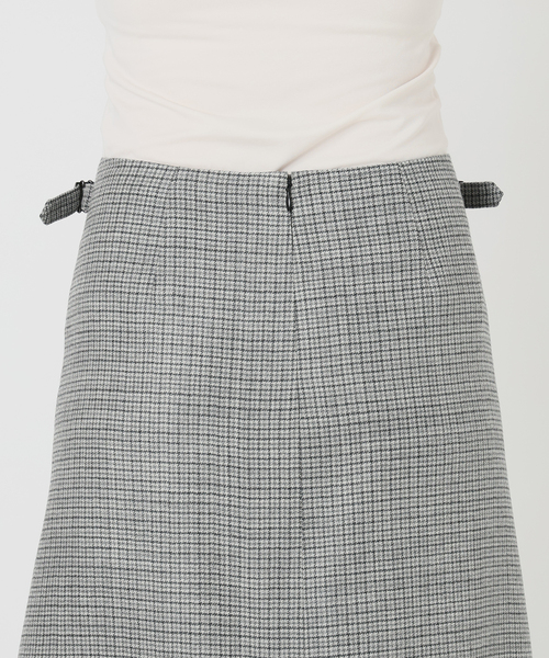 IENA LA BOUCLE(イエナラブークル)の「IENA LA BOUCLE ハウンドトゥースIラインマキシスカート(スカート・レディース・グレー・36/40/38)」の17枚目の写真