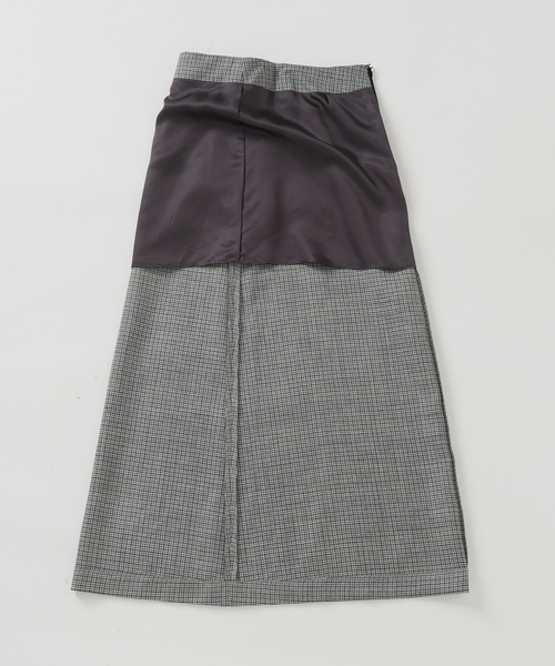 IENA LA BOUCLE(イエナラブークル)の「IENA LA BOUCLE ハウンドトゥースIラインマキシスカート(スカート・レディース・グレー・36/40/38)」の22枚目の写真