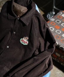 MACK TRUCKS（マックトラックス）の「MACK TRUCKS / マックトラックス CORDUROY COACHERS JACKET ロゴ刺繡コーデュロイ コーチジャケット（ブルゾン）」