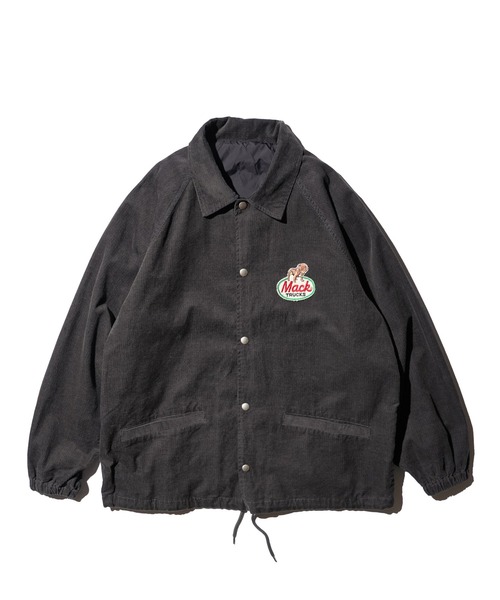 MACK TRUCKS(マックトラックス)の「MACK TRUCKS / マックトラックス CORDUROY COACHERS JACKET ロゴ刺繡コーデュロイ コーチジャケット(ブルゾン・メンズ・グリーン/ブラック/チャコールグレー/ブラウン・MEDIUM/LARGE)」の22枚目の写真
