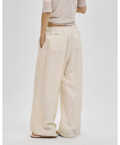 TODAYFUL（トゥデイフル）の「Easy Sheer Pants（その他パンツ・レディース・ブラック/キナリ・36inch/38inch）」の9枚目の写真
