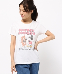 STEAMBOAT WILLIE MICKEY/蒸気船ウェリーミッキーTシャツ