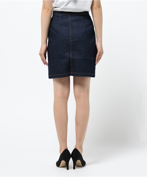 mystic(ミスティック)の「ポケットデニムスカート(デニムスカート・レディース・ブルー/ネイビー・1/2)」の5枚目の写真