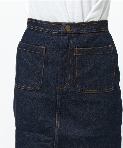 mystic(ミスティック)の「ポケットデニムスカート(デニムスカート・レディース・ブルー/ネイビー・1/2)」の7枚目の写真