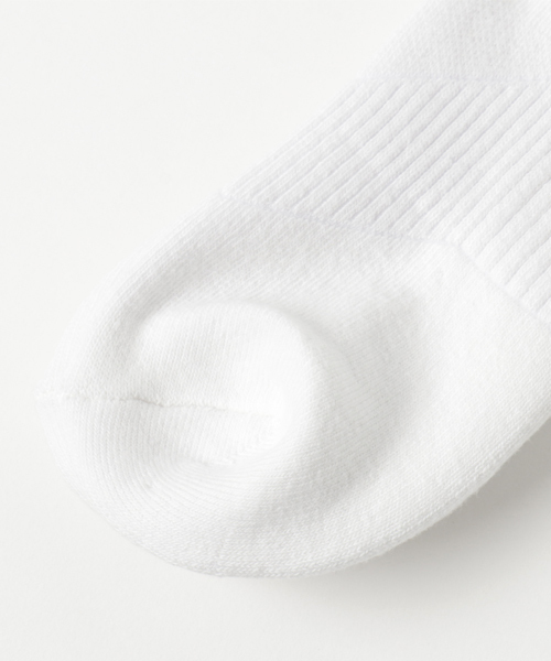 NIKE（ナイキ）の「NIKE コットン クッション クォーターソックス（ソックス/靴下・メンズ・ホワイト・FREE）」の4枚目の写真