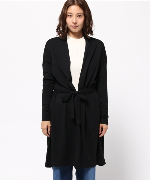 MOUSSY（マウジー）の「Loosely light gown（カーディガン/ボレロ・レディース・カーキ/ブラック/トップグレー/ピンク/ブラウン・FREE）」の6枚目の写真