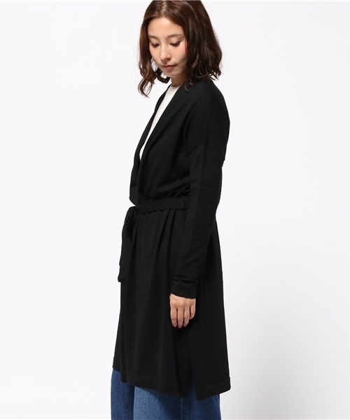 MOUSSY（マウジー）の「Loosely light gown（カーディガン/ボレロ・レディース・カーキ/ブラック/トップグレー/ピンク/ブラウン・FREE）」の7枚目の写真