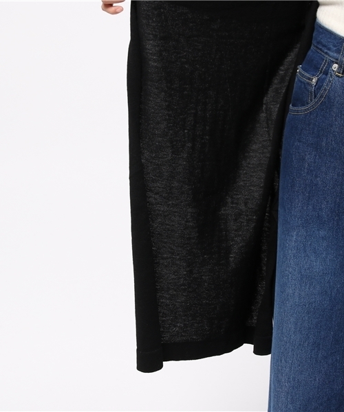 MOUSSY（マウジー）の「Loosely light gown（カーディガン/ボレロ・レディース・カーキ/ブラック/トップグレー/ピンク/ブラウン・FREE）」の16枚目の写真