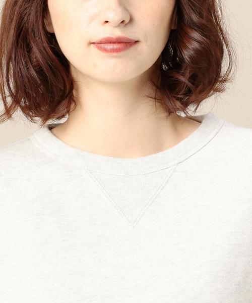 Champion（チャンピオン）の「＜Champion＞ベーシック スウェットプルオーバー◆（スウェット・レディース・オフホワイト/ブラック/レッド・MEDIUM）」の8枚目の写真