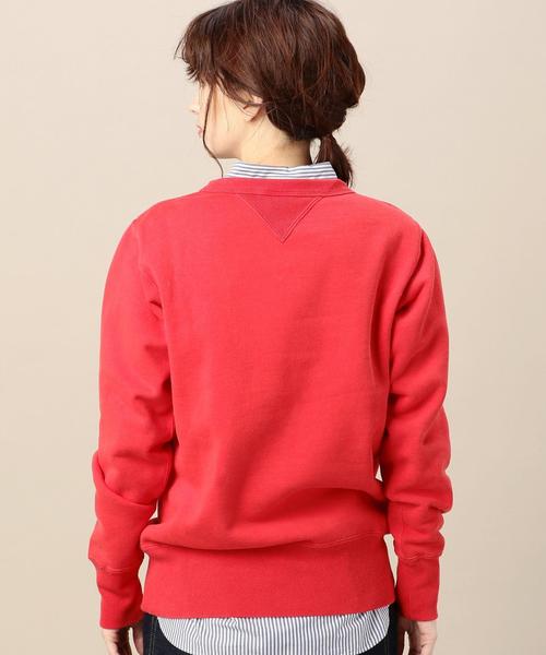 Champion（チャンピオン）の「＜Champion＞ベーシック スウェットプルオーバー◆（スウェット・レディース・オフホワイト/ブラック/レッド・MEDIUM）」の13枚目の写真