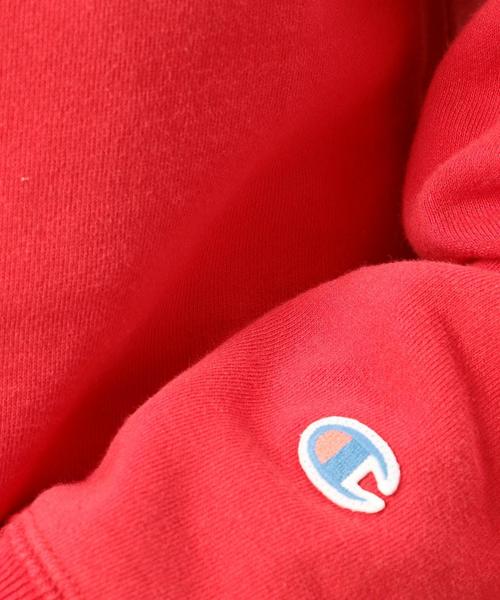 Champion（チャンピオン）の「＜Champion＞ベーシック スウェットプルオーバー◆（スウェット・レディース・オフホワイト/ブラック/レッド・MEDIUM）」の14枚目の写真