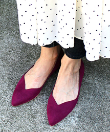 JELLY BEANS | 【Made in Japan】【Ray2月号掲載】Vカットプレーンパンプス(124-1130)JELLY BEANS(ジェリービーンズ)(パンプス)