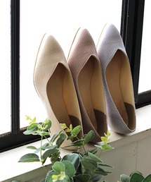 JELLY BEANS | 【Made in Japan】【WEB限定】Vカットプレーンパンプス(124-1130)JELLY BEANS(ジェリービーンズ)(パンプス)