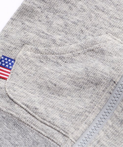 BREEZE（ブリーズ）の「FOスマイルジップアップパーカー（パーカー・キッズ・グレー/ベージュ/ネイビー/レッド/イエロー・80/95/90/140/130/110/120/100）」の14枚目の写真