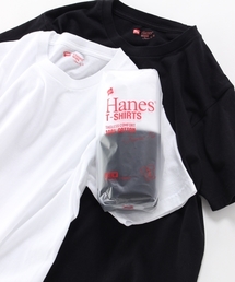 HANES | 【HANES】JAPAN FIT CREW WHITE&BLACK(Tシャツ/カットソー)