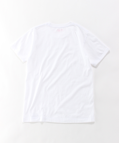 HANES（ヘインズ）の「【HANES】JAPAN FIT CREW WHITE&BLACK（Tシャツ/カットソー・メンズ・ホワイト・SMALL/MEDIUM/LARGE/X-SMALL/X-LARGE）」の3枚目の写真