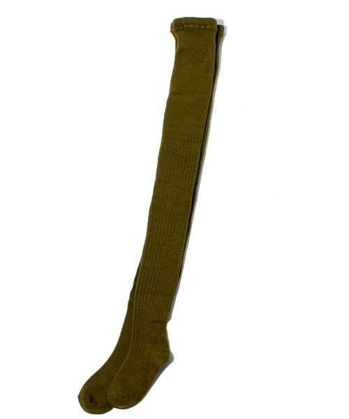 BEAMS BOY（ビームスボーイ）の「BEAMS BOY / リブタイツ（タイツ/ストッキング・レディース・ナチュラル/ブラウン/レッド/オリーブ/ネイビー・ONE SIZE）」の6枚目の写真