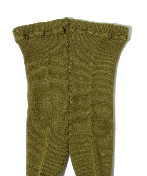 BEAMS BOY（ビームスボーイ）の「BEAMS BOY / リブタイツ（タイツ/ストッキング・レディース・ナチュラル/ブラウン/レッド/オリーブ/ネイビー・ONE SIZE）」の7枚目の写真