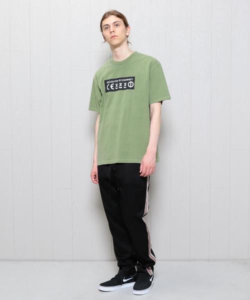 C.E（シーイー）の「＜C.E × H＞MTRY T-SHIRT/Tｼｬﾂ ◆（Tシャツ/カットソー・メンズ・オリーブ・X-LARGE/LARGE/MEDIUM）」の2枚目の写真
