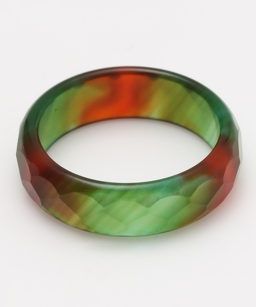 チャイハネ（チャイハネ）の「【チャイハネ】カッティーストーンリング（リング・レディース・グリーン/ピンク/カラフル/ライトブルー/ブラック/ブルー・FREE）」の6枚目の写真