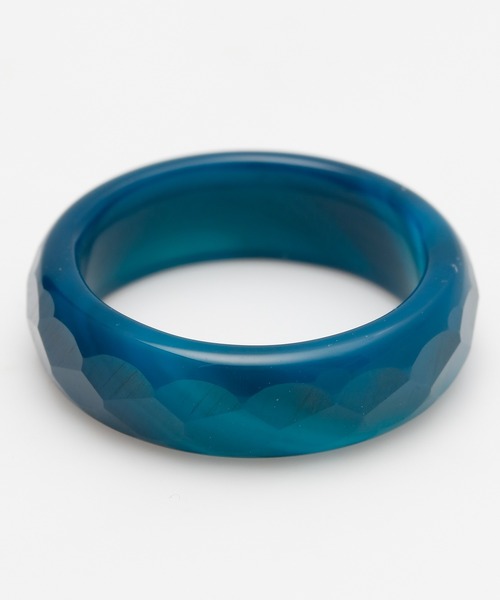 チャイハネ（チャイハネ）の「【チャイハネ】カッティーストーンリング（リング・レディース・グリーン/ピンク/カラフル/ライトブルー/ブラック/ブルー・FREE）」の5枚目の写真