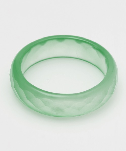 チャイハネ（チャイハネ）の「【チャイハネ】カッティーストーンリング（リング・レディース・グリーン/ピンク/カラフル/ライトブルー/ブラック/ブルー・FREE）」の3枚目の写真